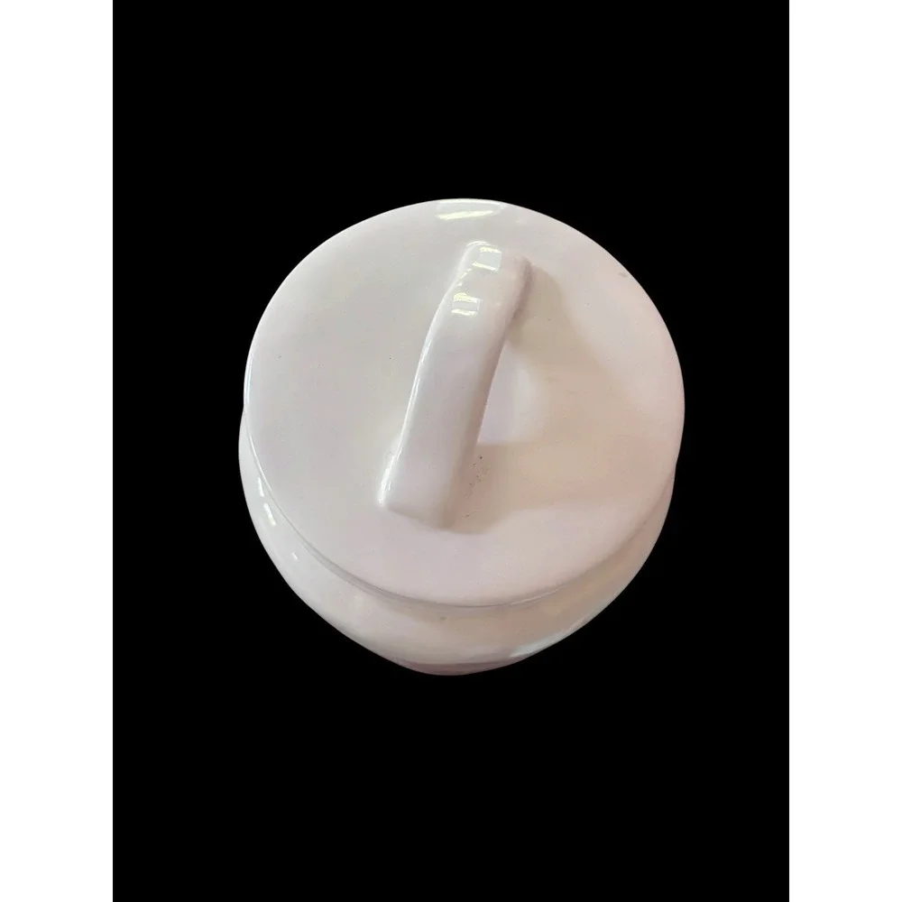 Rae Dunn Magenta 2017 COFFEE Canister Lid Ceramic 10.5
